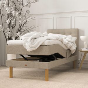 SÖVNN Deluxe Elevationsseng - 80x200 - Sand