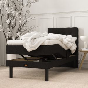 SÖVNN Naja Elevationsseng - 80x200 - Sort